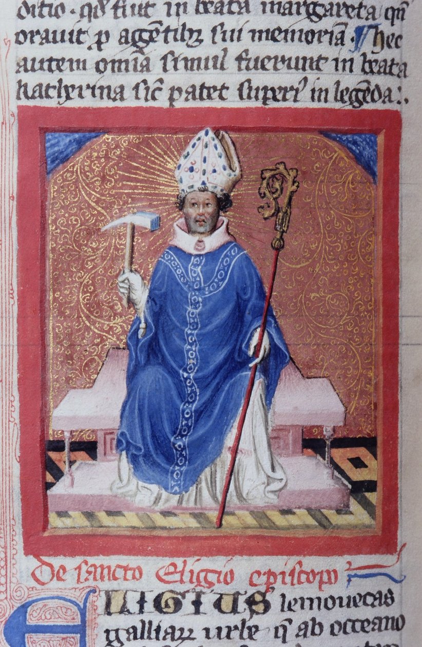 Ms Gen 1111 Page fra Legenda Aurea, Brugge, ca. 1400-10 af Flemish School