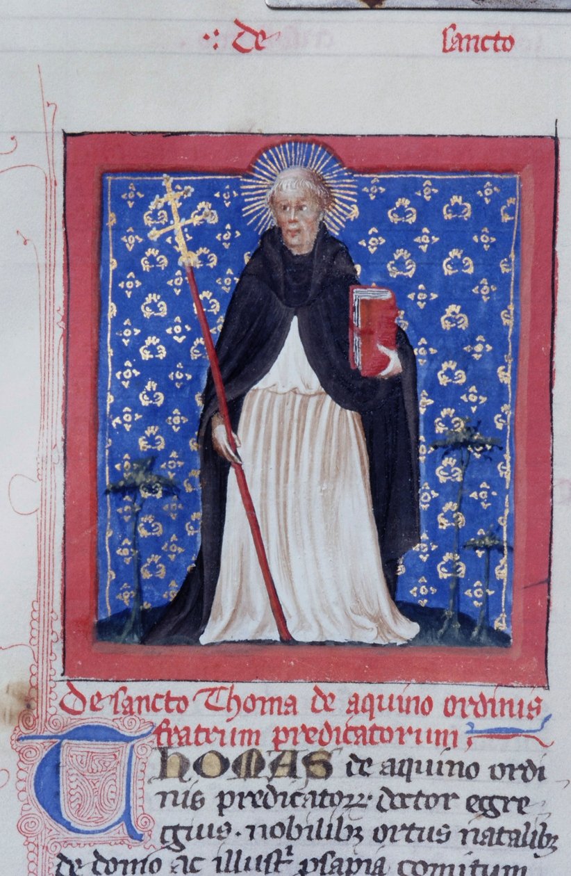 Ms Gen 1111 Page fra Legenda Aurea, Brugge, ca. 1400-10 af Flemish School