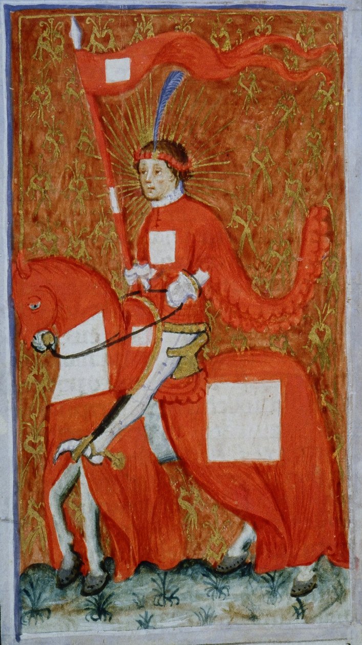 Ms Gen 1111 Page fra Legenda Aurea, Brugge, ca. 1400-10 af Flemish School