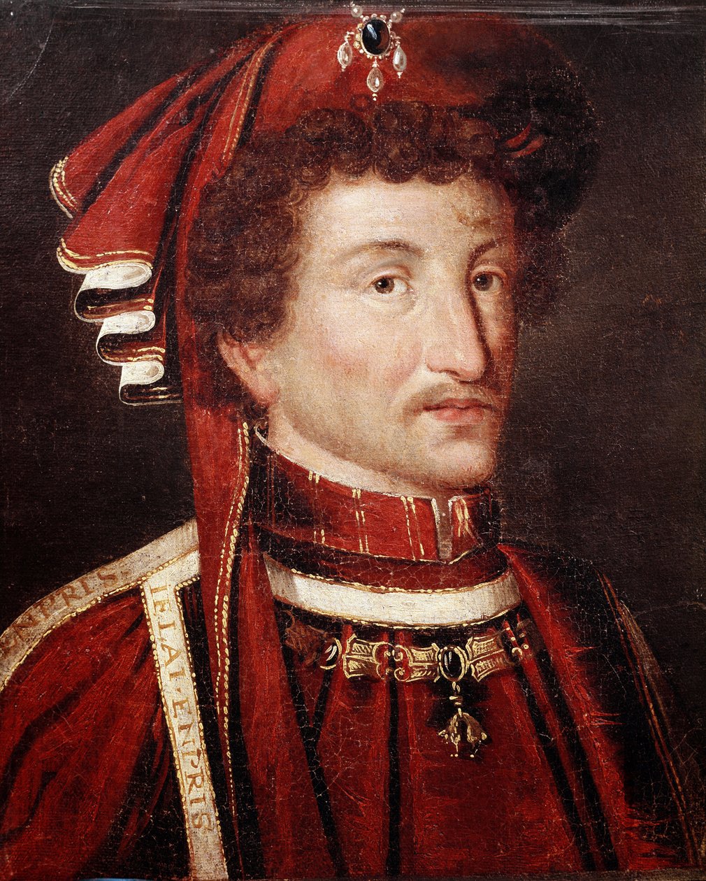 Portræt af Karl den Dristige, hertug af Bourgogne (maleri af Flemish School