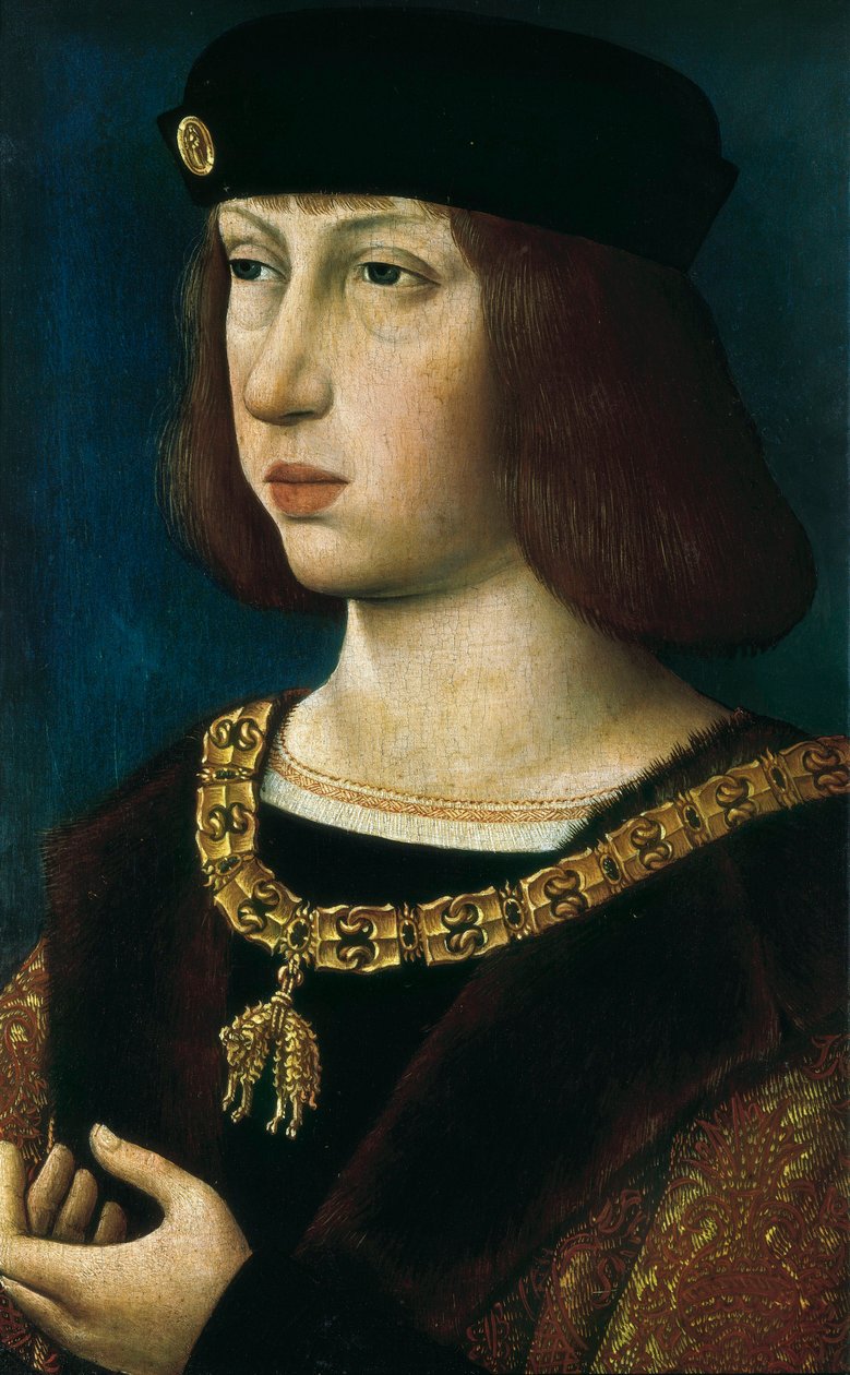 Portræt af Filip I af Castilien af Flemish School