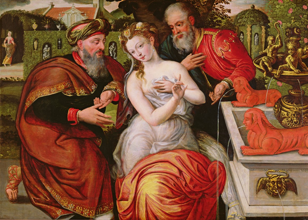 Susanna og de ældste af Flemish School