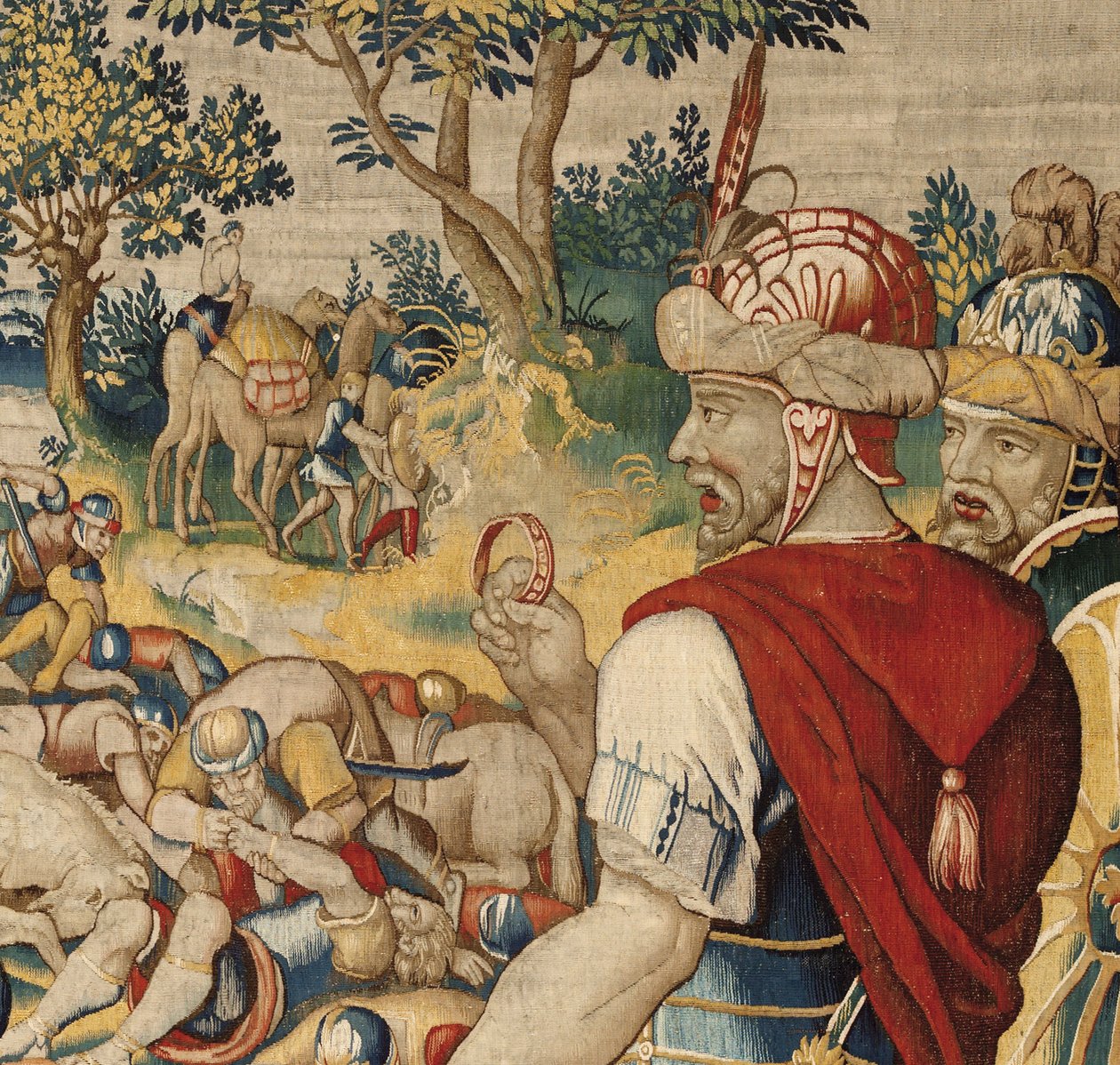 Hannibals historie, ca. 1570 (tæppe) af Flemish School