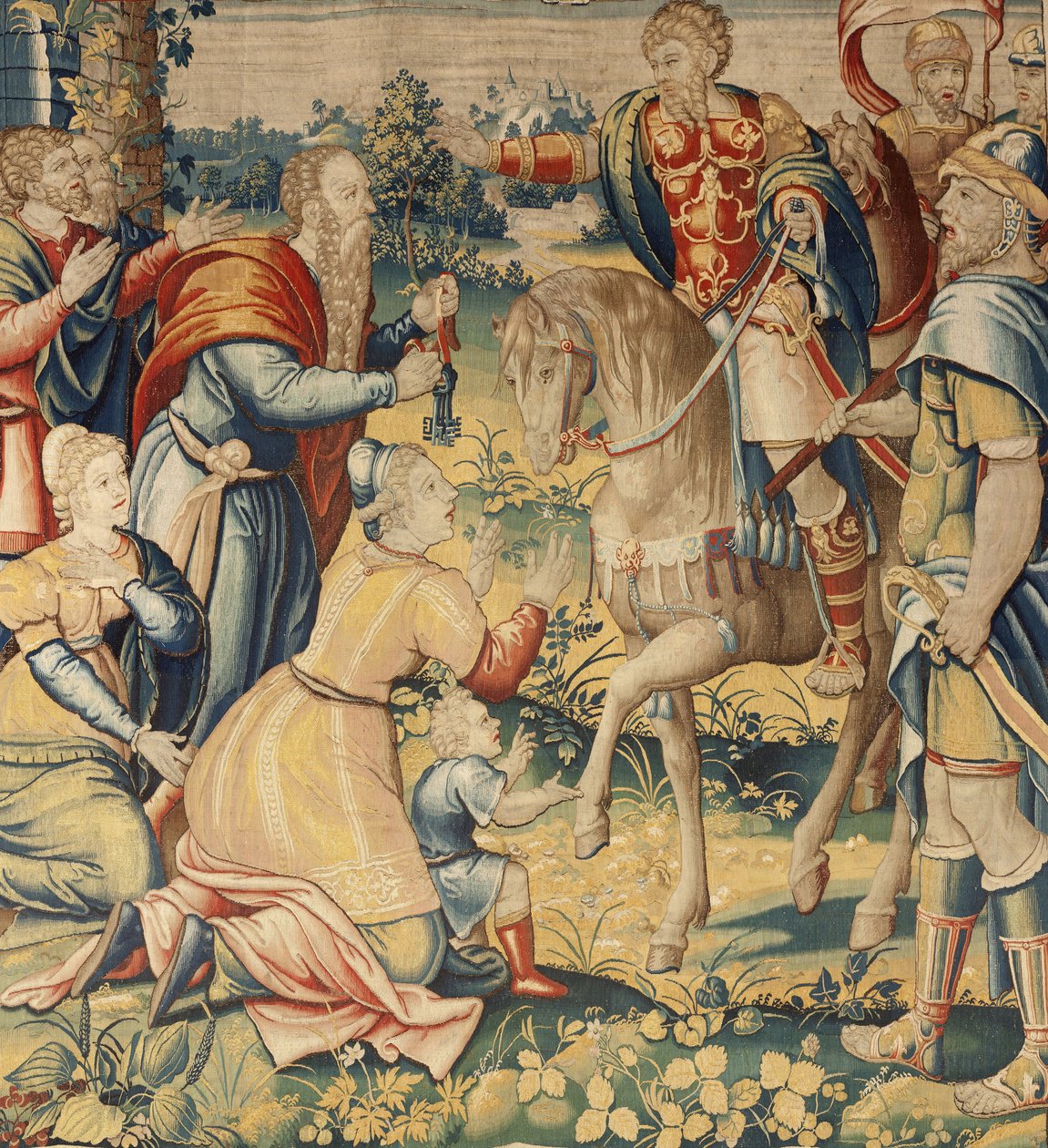 Hannibals historie, ca. 1570 (tæppe) af Flemish School