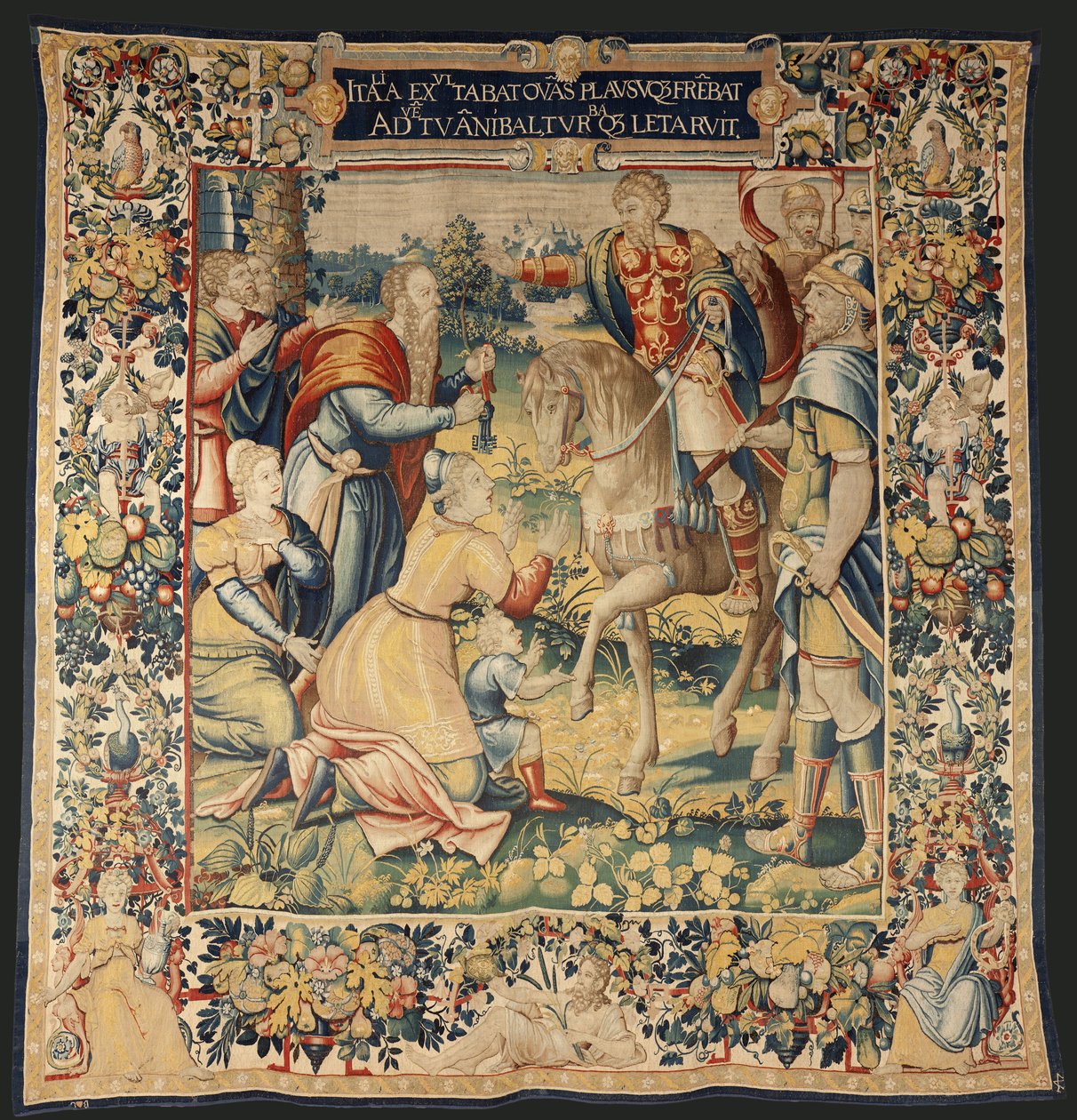 Hannibals historie, ca. 1570 (tæppe) af Flemish School