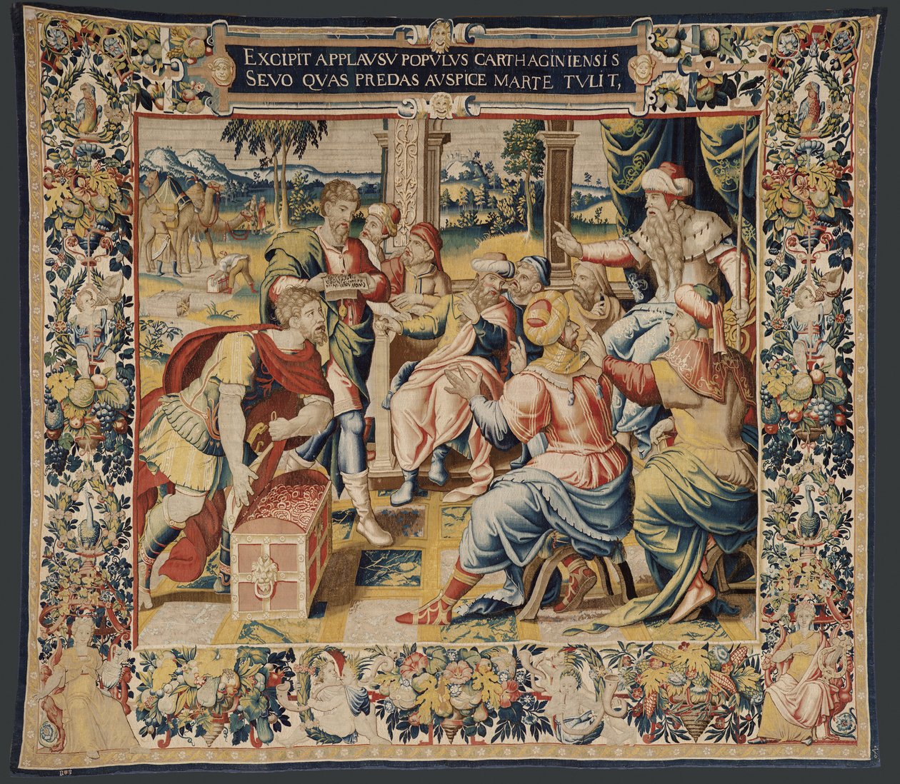 Hannibals historie, ca. 1570 (tæppe) af Flemish School
