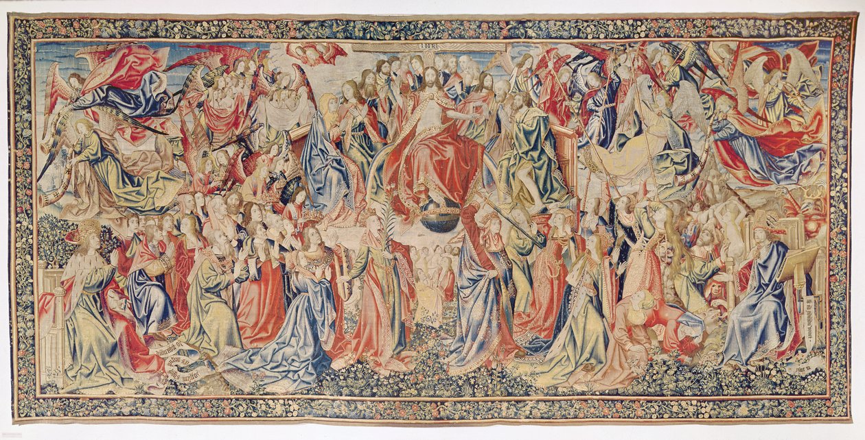 The Last Judgement: The Redemption of Man, Bruxelles Workshop, 15.-16. århundrede af Flemish School