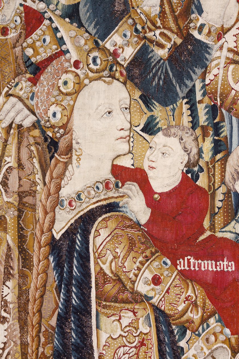 Den trojanske krig: Achilles telt. ca. 1470 (tæppe) af Flemish School
