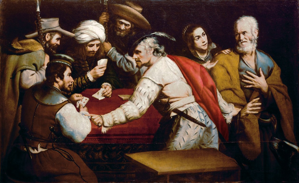 Benægtelsen af St. Peter, katedralen i Sevilla, Spanien af Flemish School