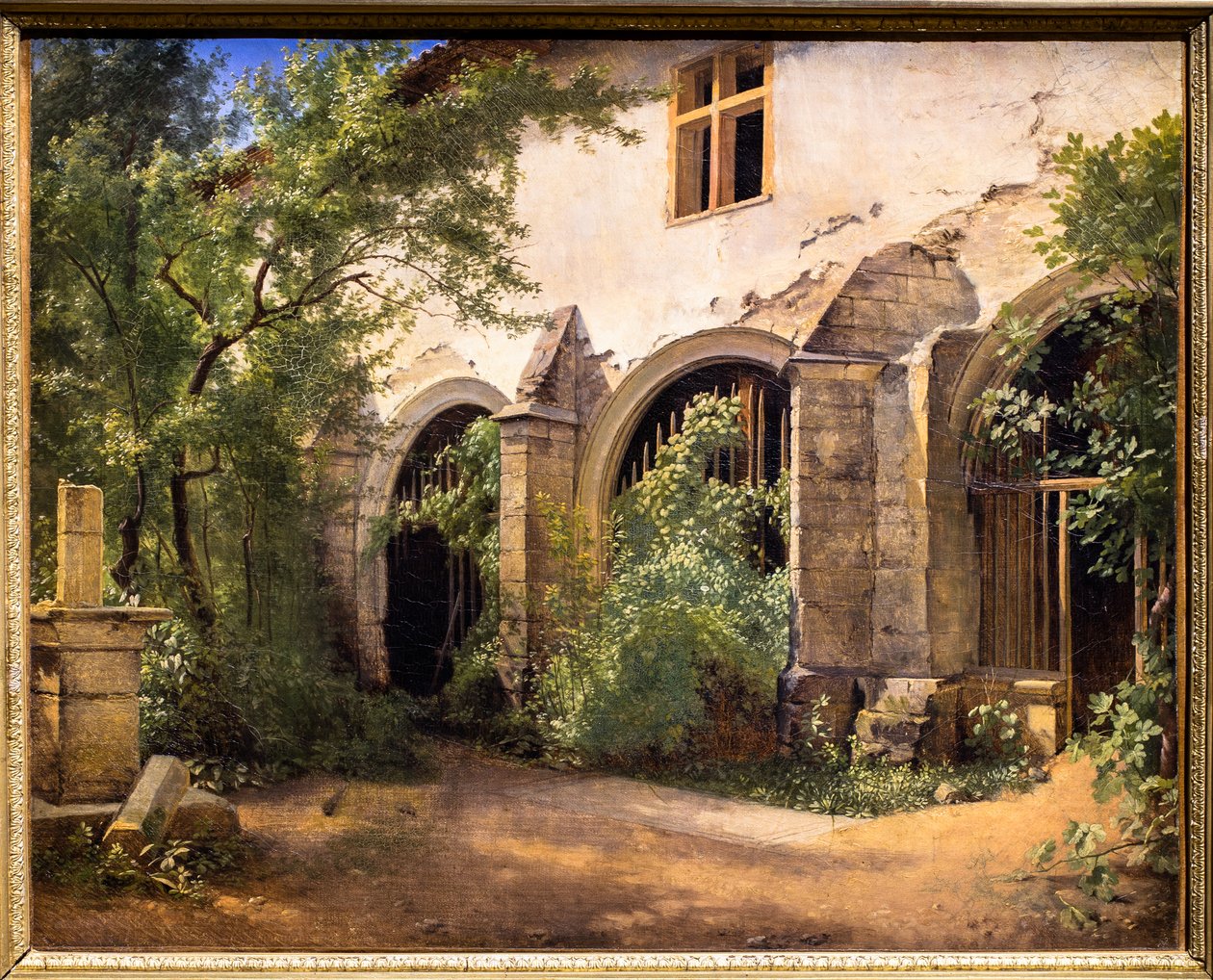 Klosterets galleri af Fleury François Richard