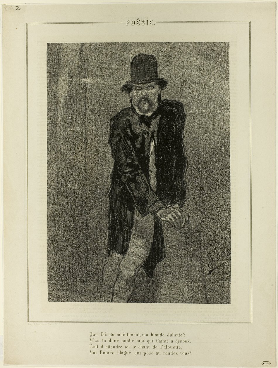 Poesi IV af Félicien Rops