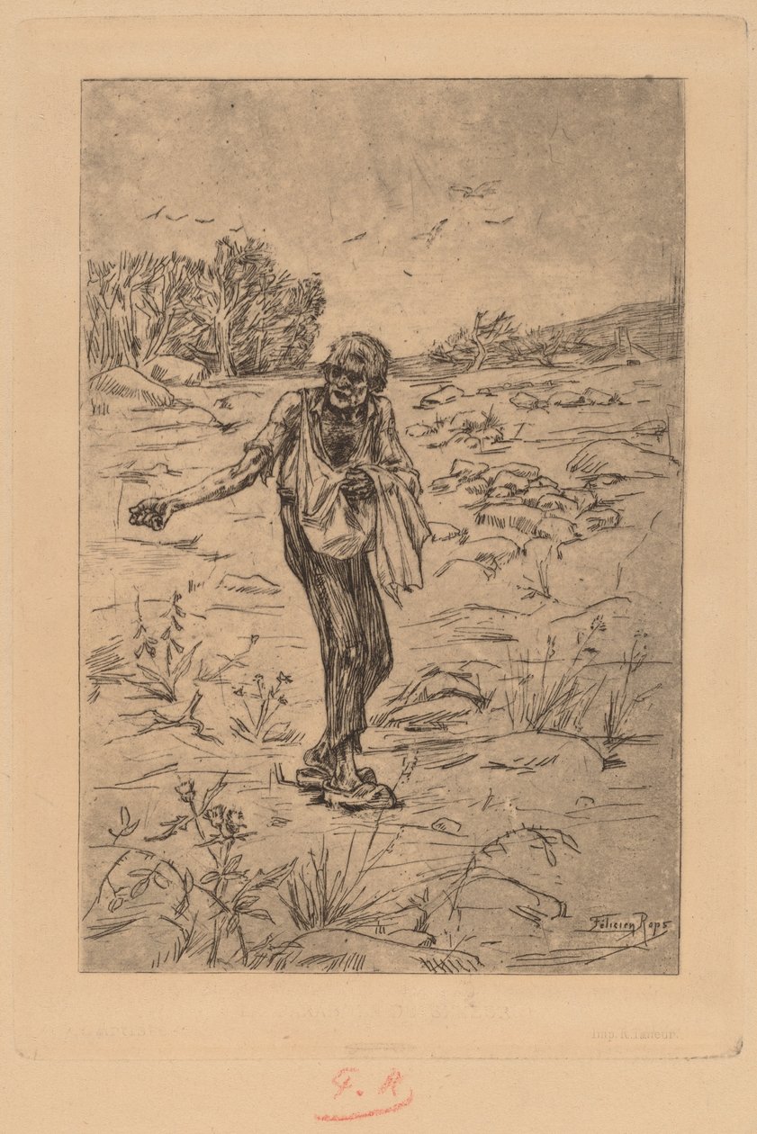 Lignelsen om såmanden af Félicien Rops
