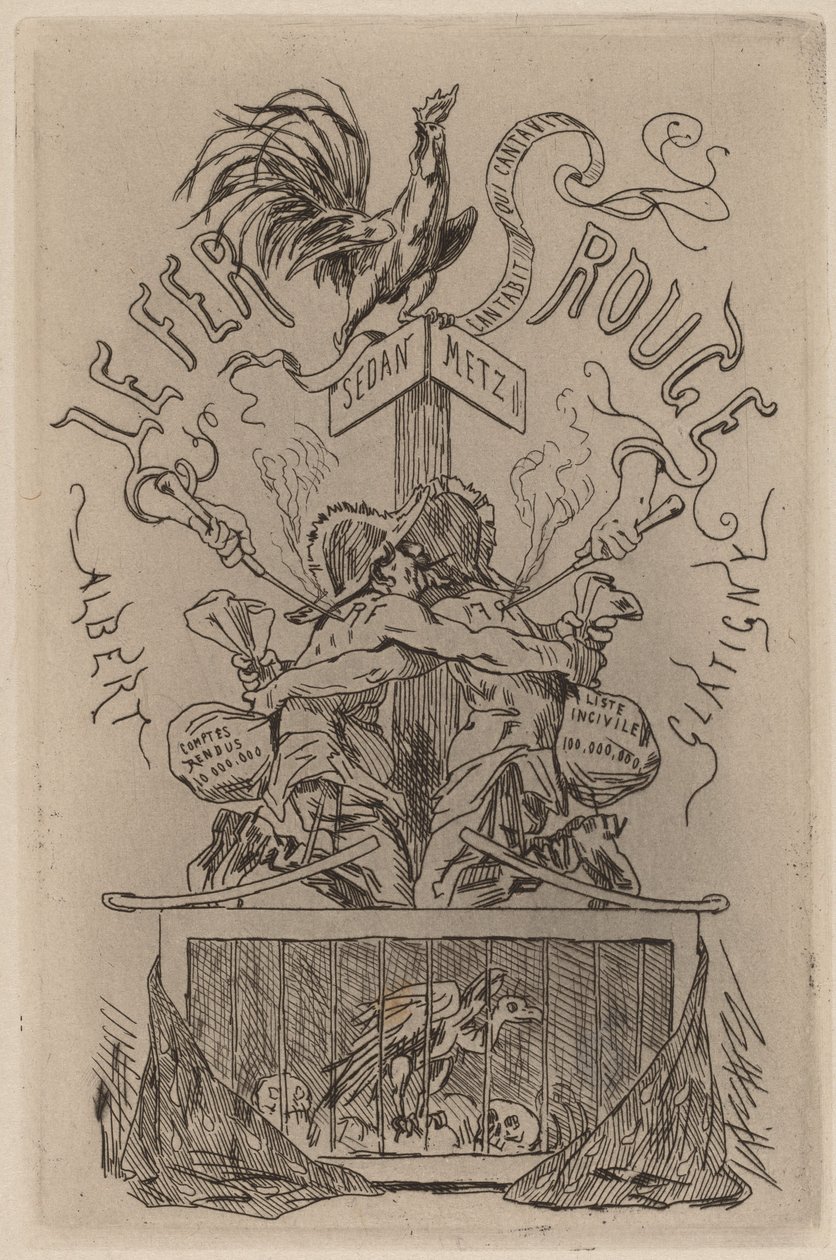 Det røde jern (Le Fer Rouge) af Félicien Rops