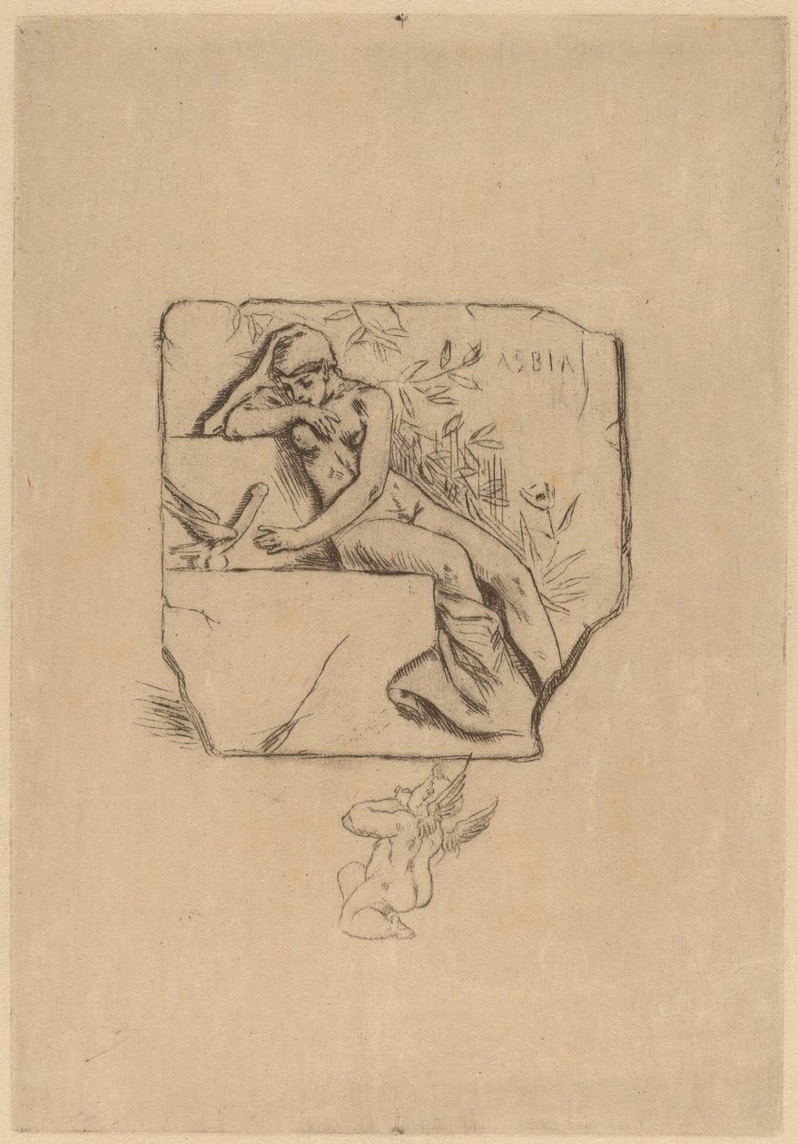 Spurven af ​​Lesbie af Félicien Rops