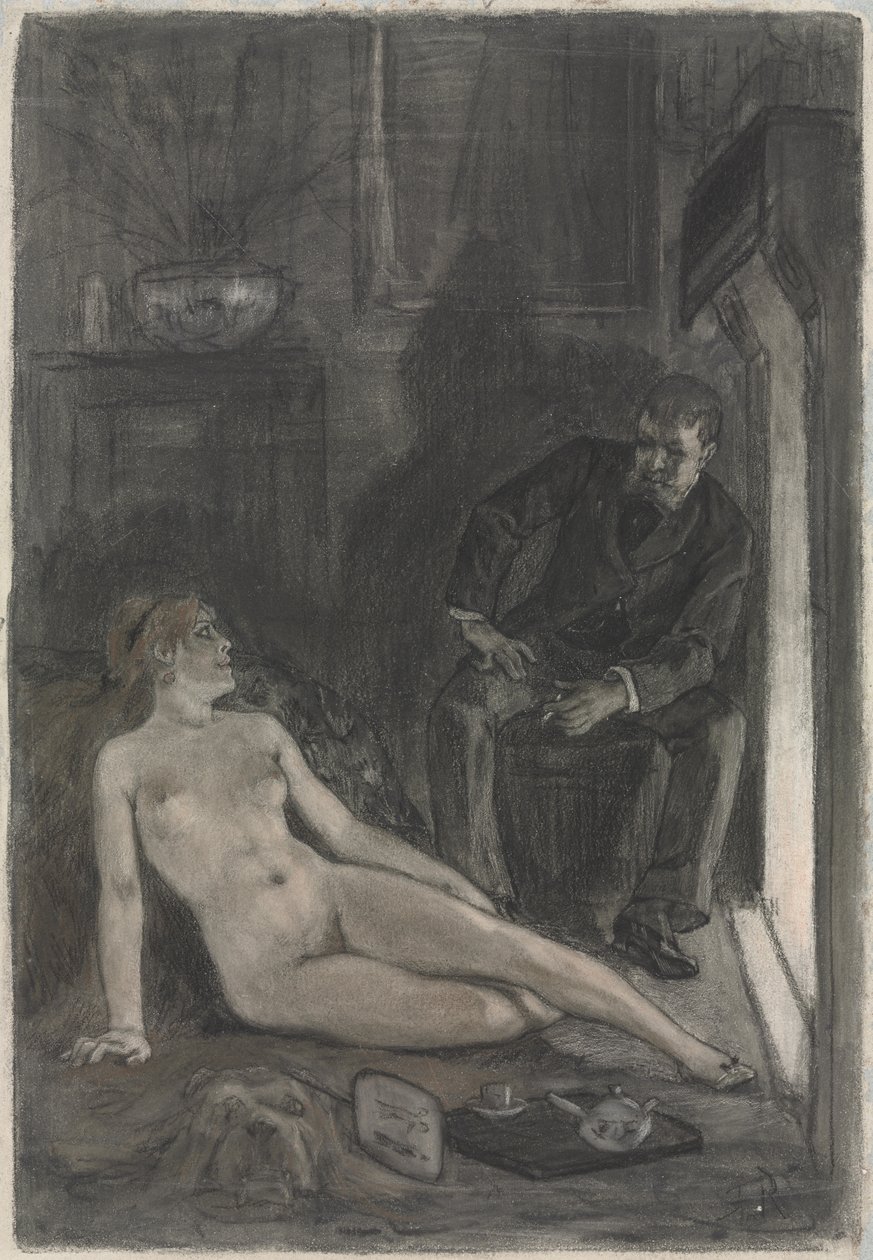 Vinteraften af Félicien Rops