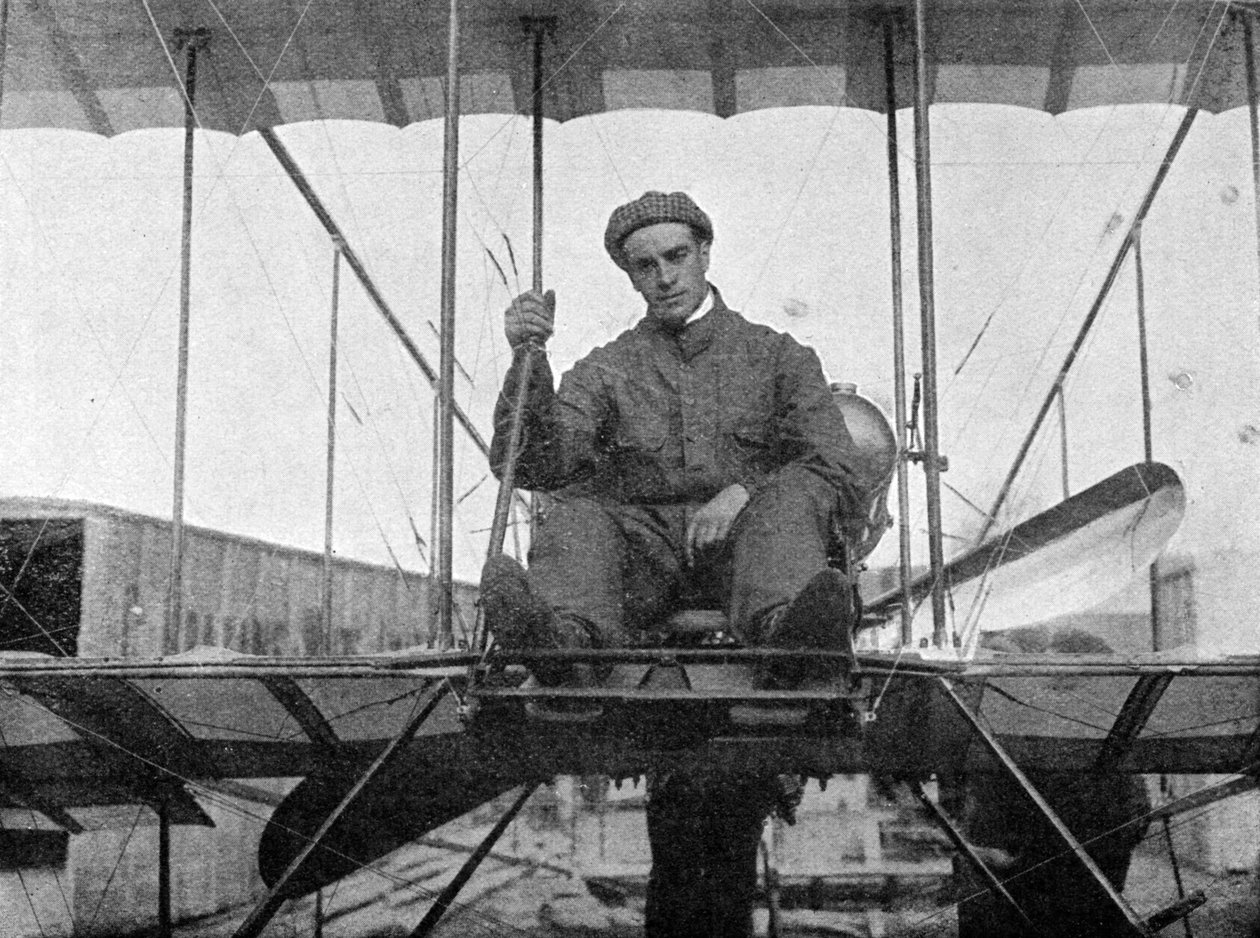 Claude Grahame-White, engelsk luftfartspioner, 1910 1933 af Flight Photo