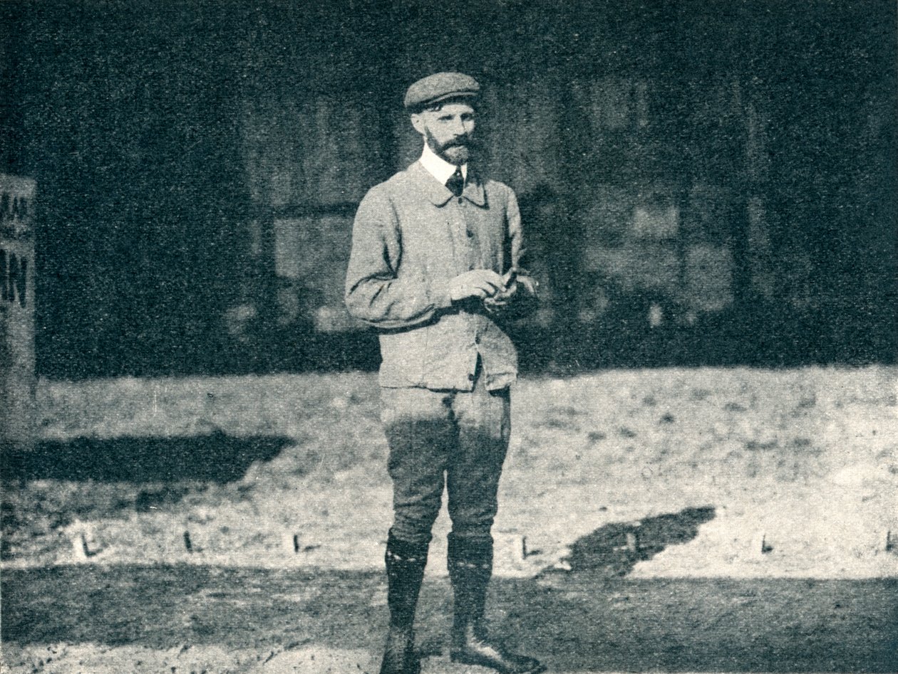 Henri Farman, fransk flydesigner, konstruktør og pilot, c1910 1933 af Flight Photo