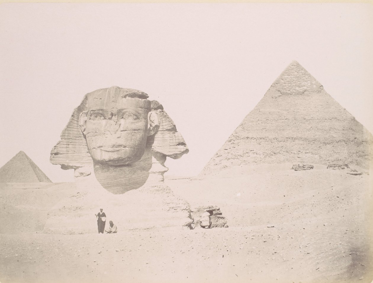 Pyramides et le Sphinx, 1860