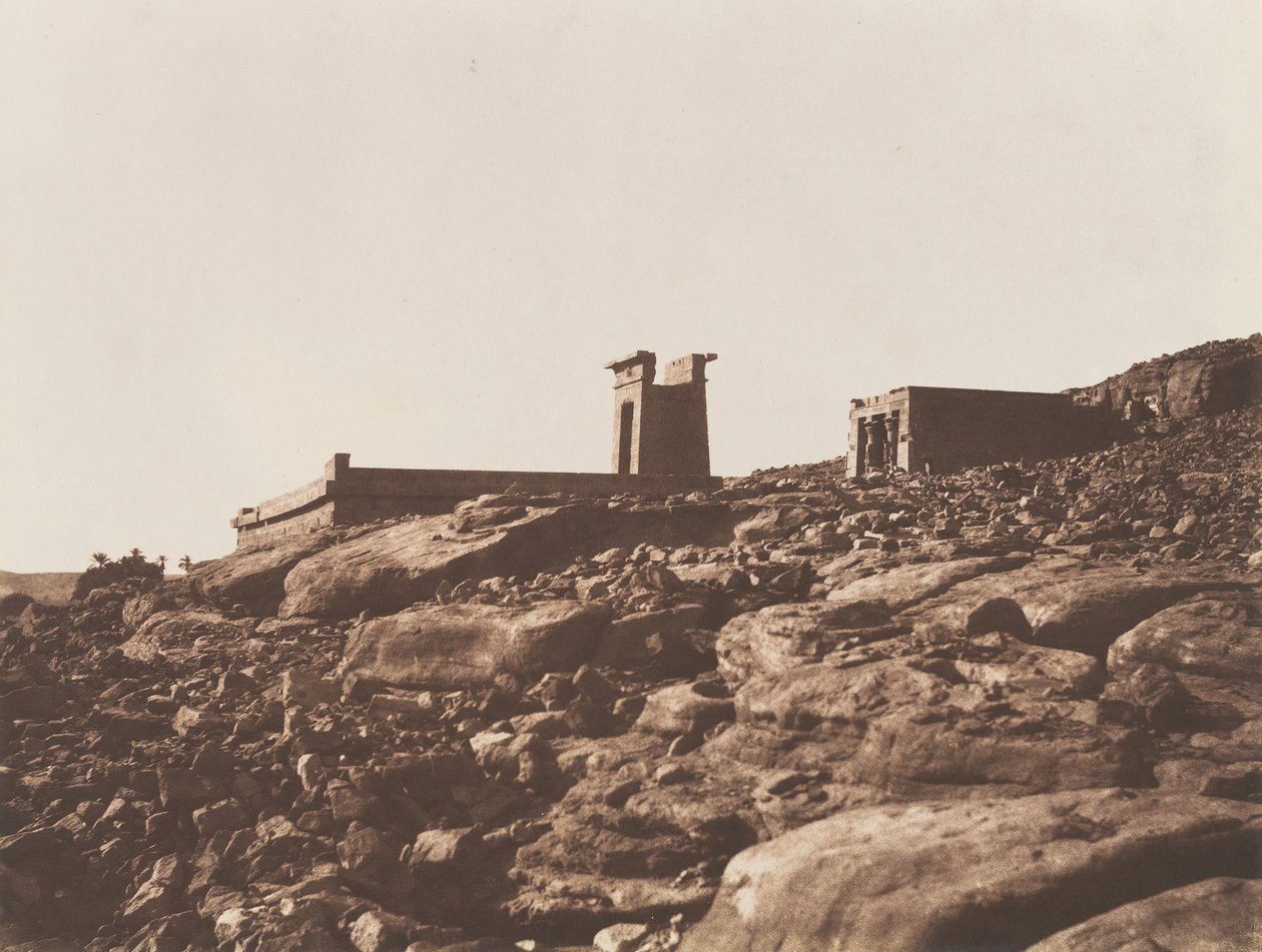 Dandour, Nubia, 1851. af Félix Teynard