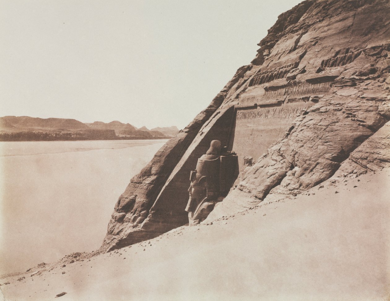 Store Speos - Udsigt taget fra Ramses II