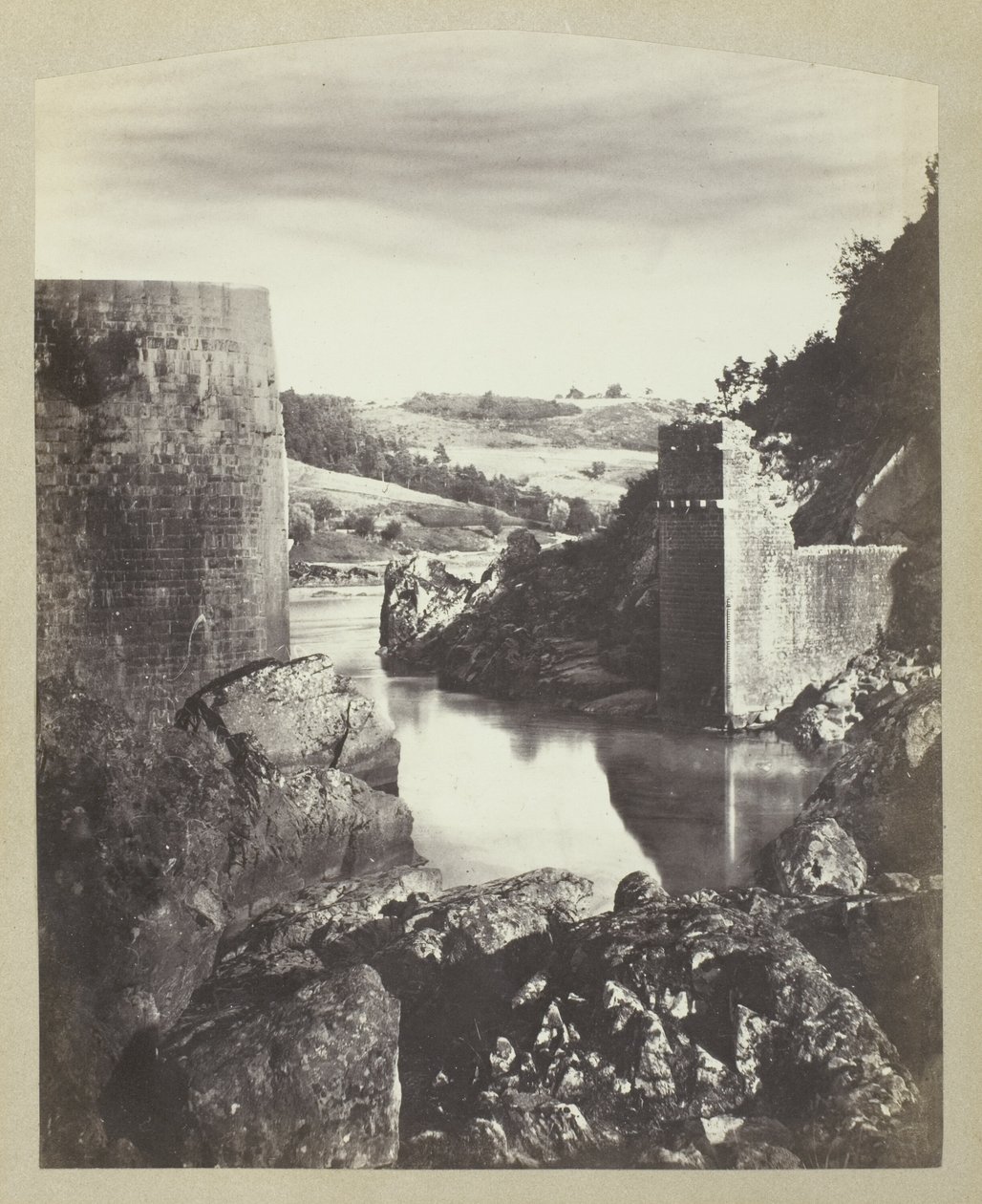Landskab med ruin af Félix Thiollier