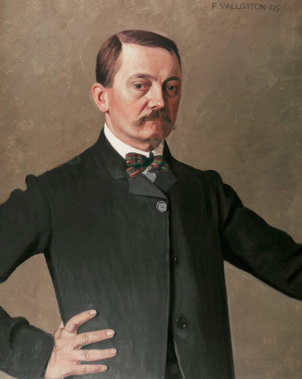 Selvportræt af Félix Vallotton af Félix Vallotton