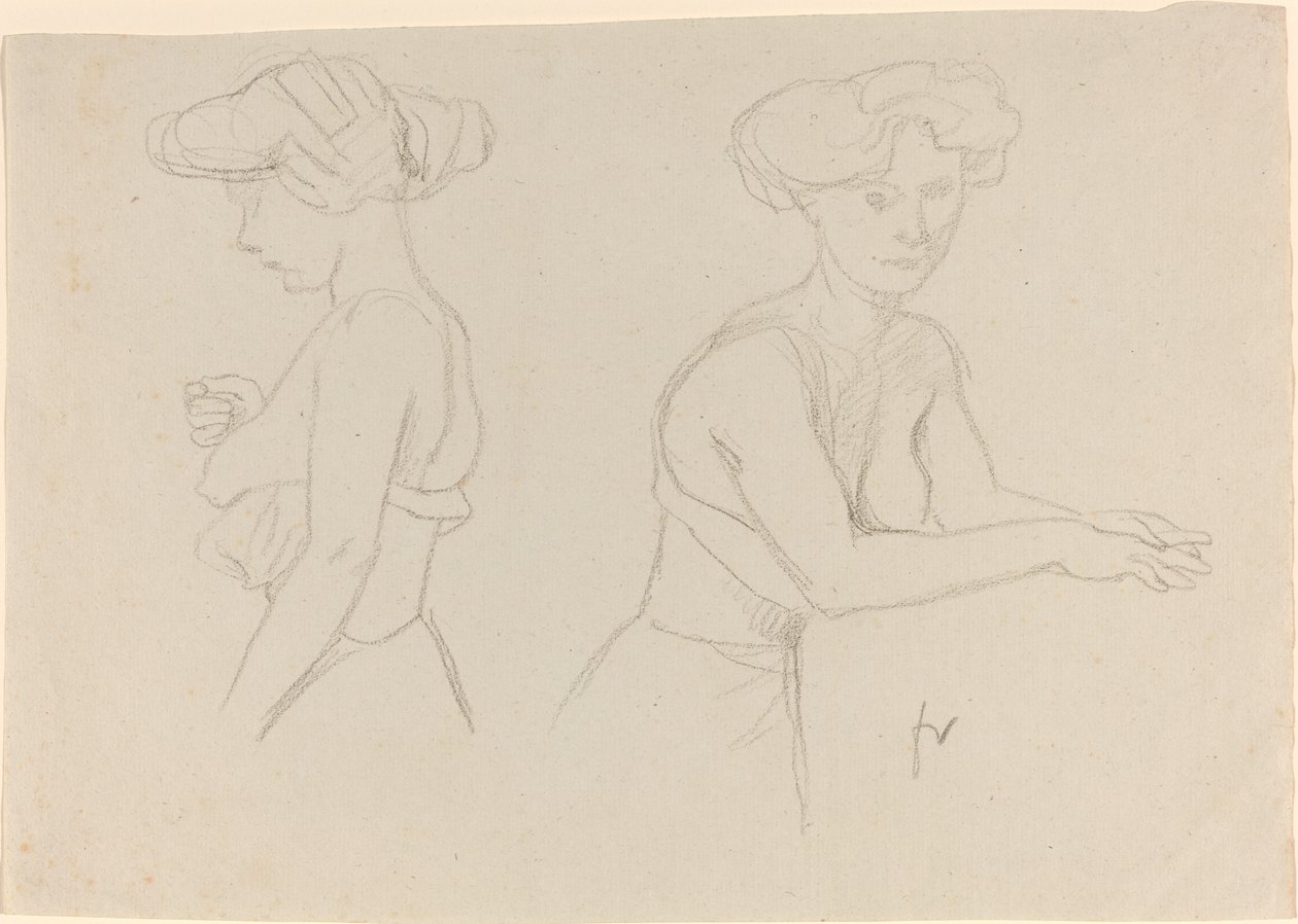 To undersøgelser af en kvinde, der klæder sig af Félix Vallotton