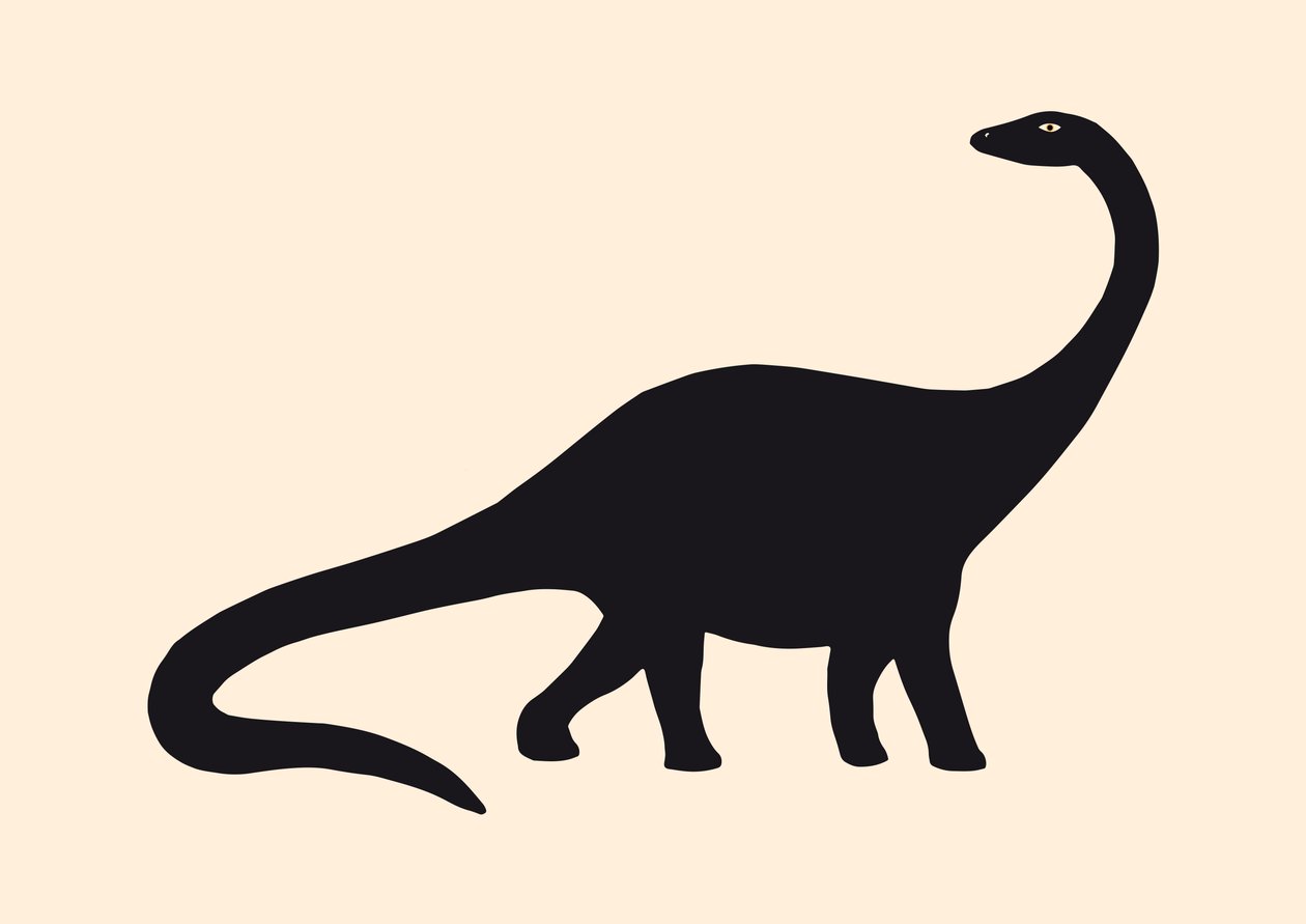 Diplodocus, 2020 (digital) af Florent Bodart