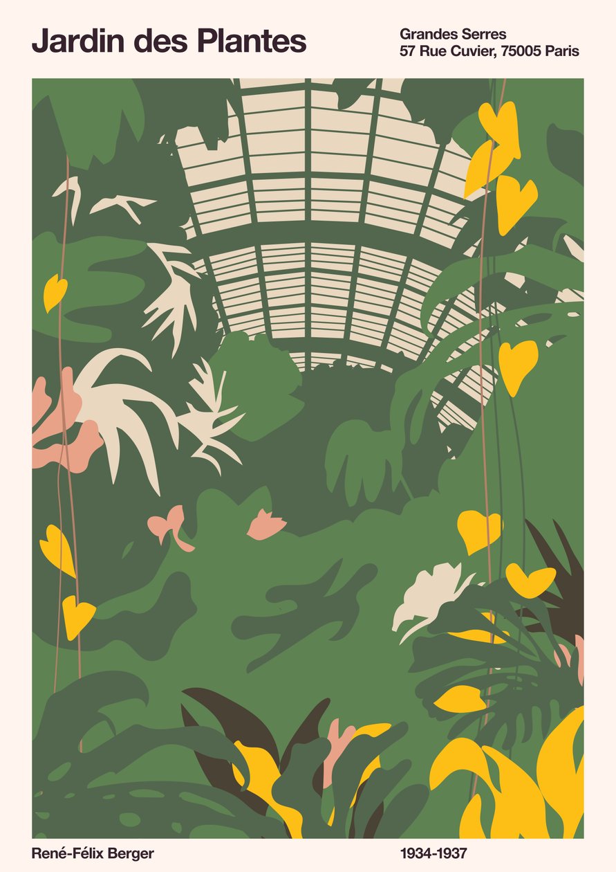 Jardin des Plantes - Paris, 2021 (digital) af Florent Bodart