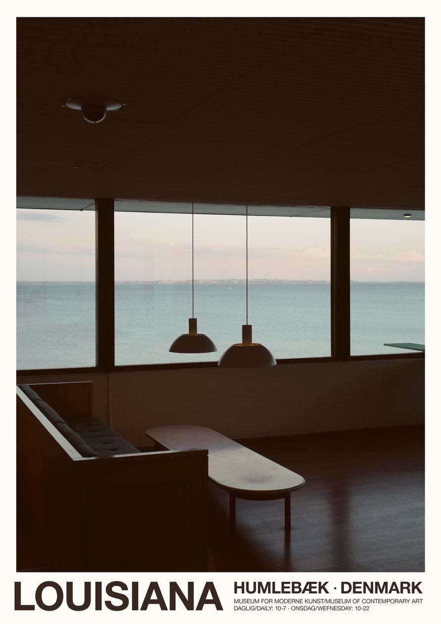 Udsigt over havet - Louisiana Museum, 2023 (foto) af Florent Bodart