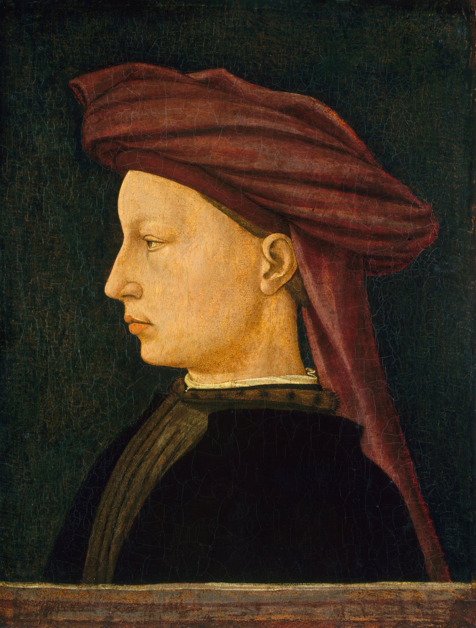 Profilportræt af en ung mand af Florentine 15th Century