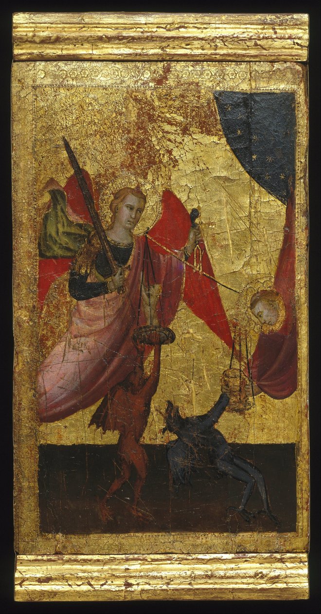 Saint Lawrence går i forbøn for kejser Henry IIs sjæl af Florentine Lorenzo di Niccolò