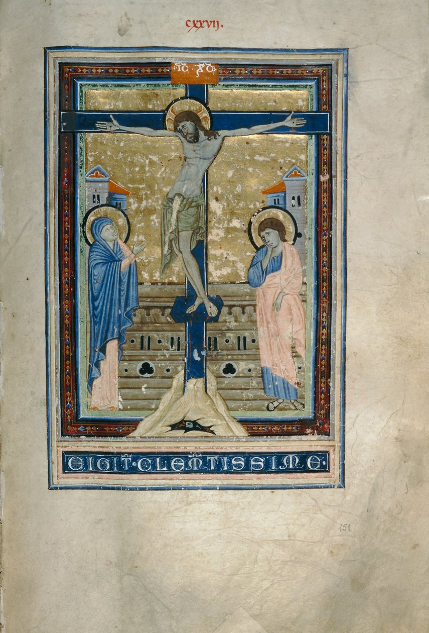 Korsfæstelse (Cod. Conventi Suppressi, ms. 233, ca. 151) af Florentine School