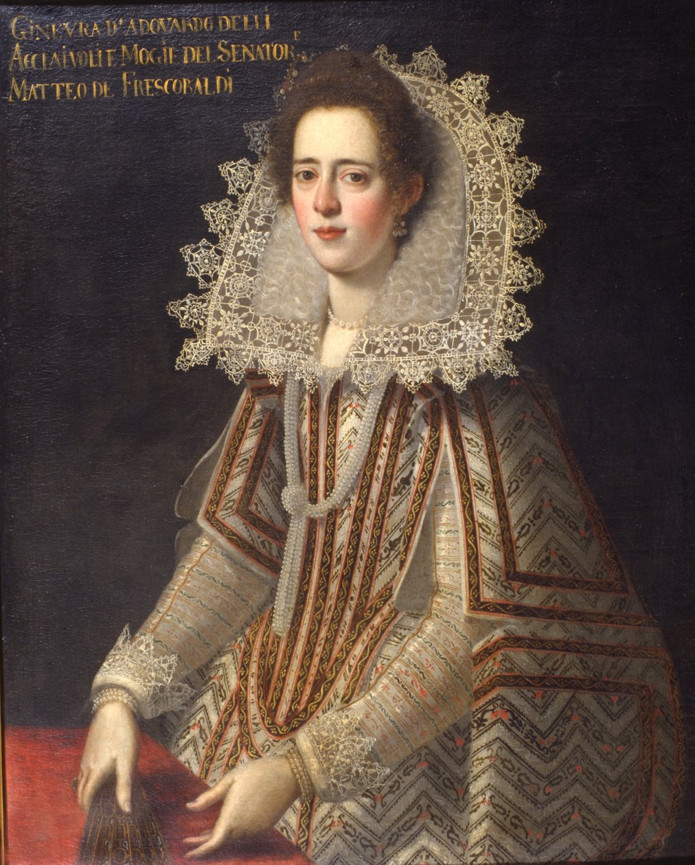 Portræt af Ginevra Frescobaldi af Florentine School