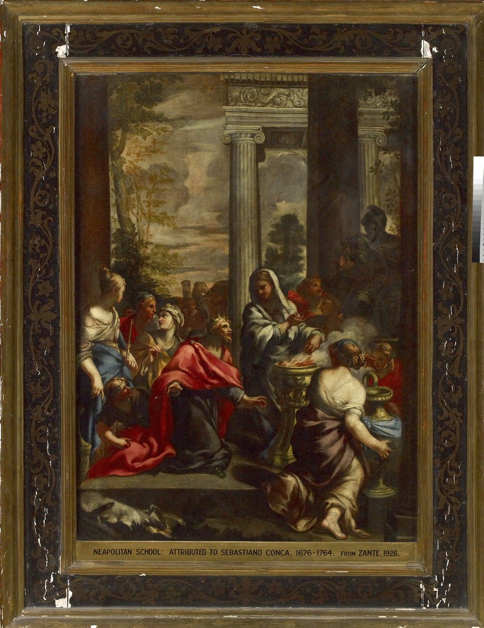 Salomons afgudsdyrkelse, ca. 1675 - 1695 af Florentine School