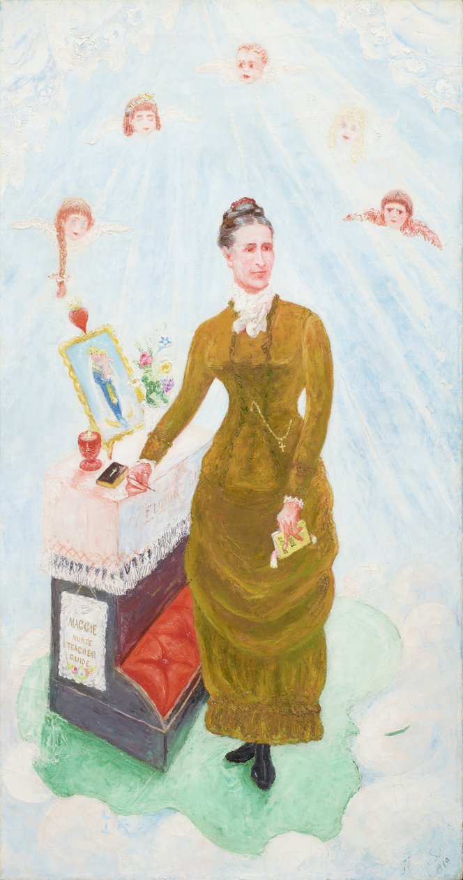 Portræt af vores sygeplejerske, Margaret Burgess, 1929 af Florine Stettheimer
