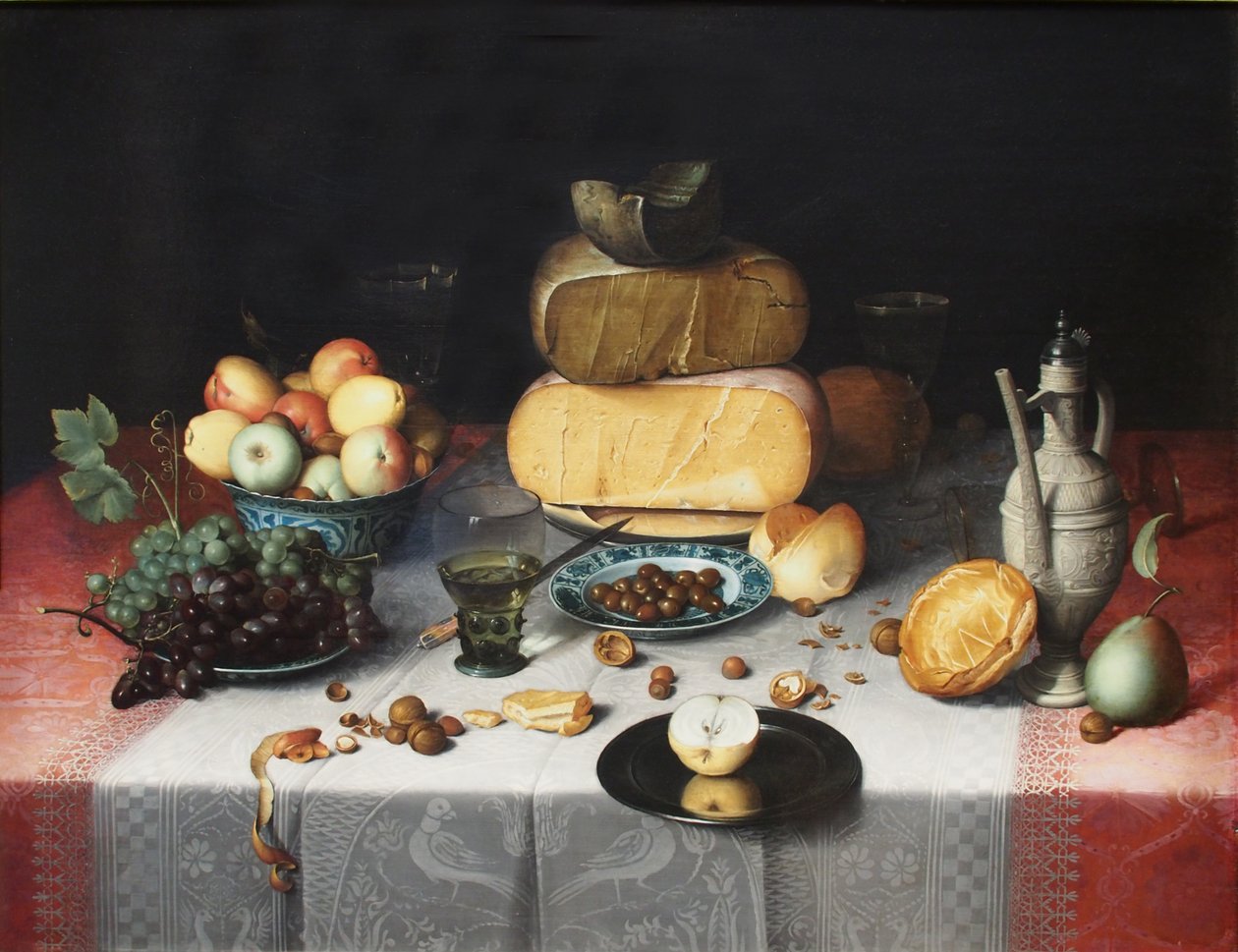 Stilleben med oste af Floris Claesz. van Dyck