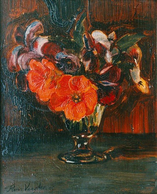 Blomster i et glas af Floris Verster