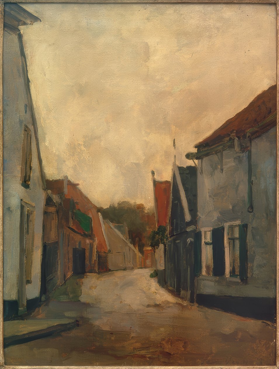 Vej på Texel af Floris Verster