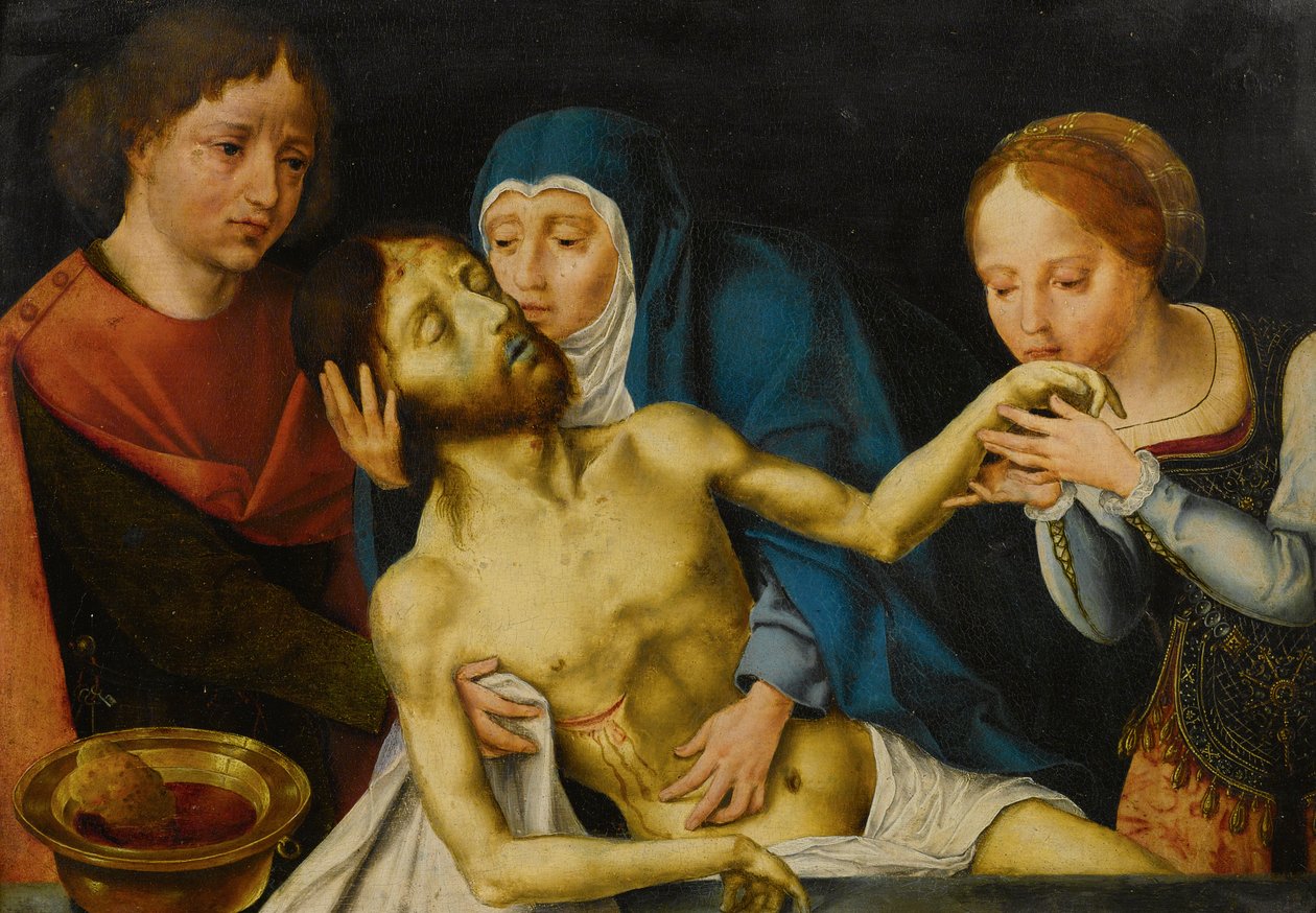Kristi klagesang af Follower of Joos van Cleve