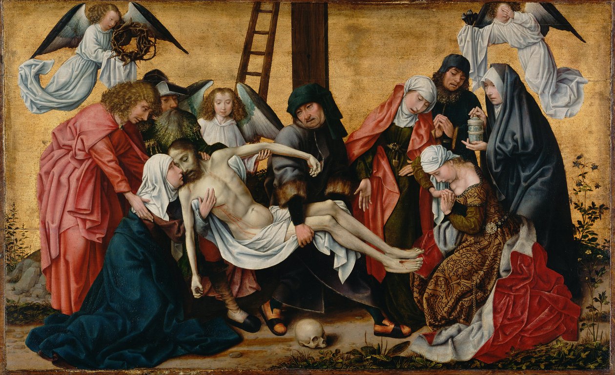 Aflæggelse af Follower of Rogier van der Weyden