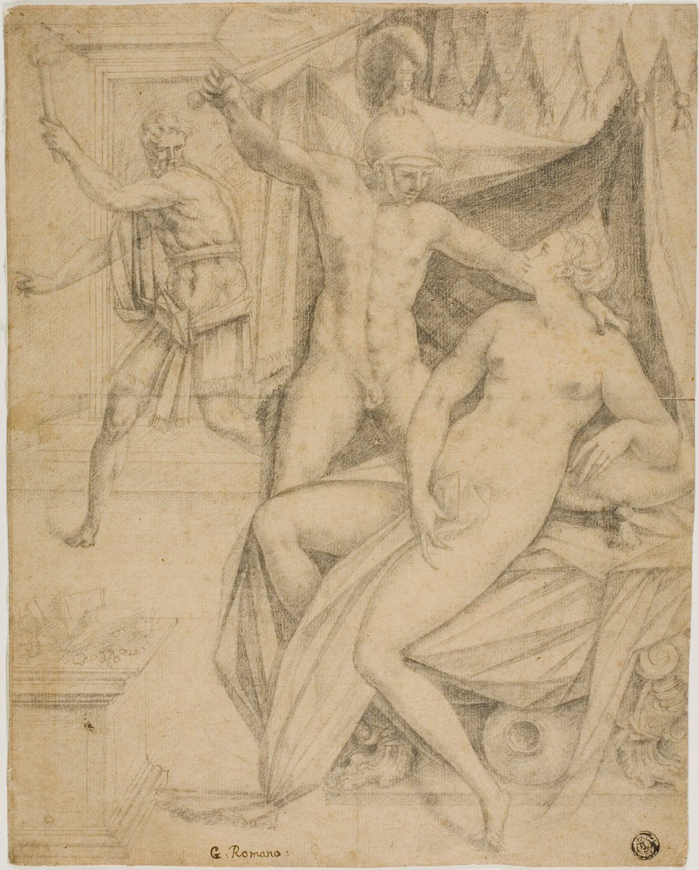 Tarquin og Lucretia af Fontainebleau School