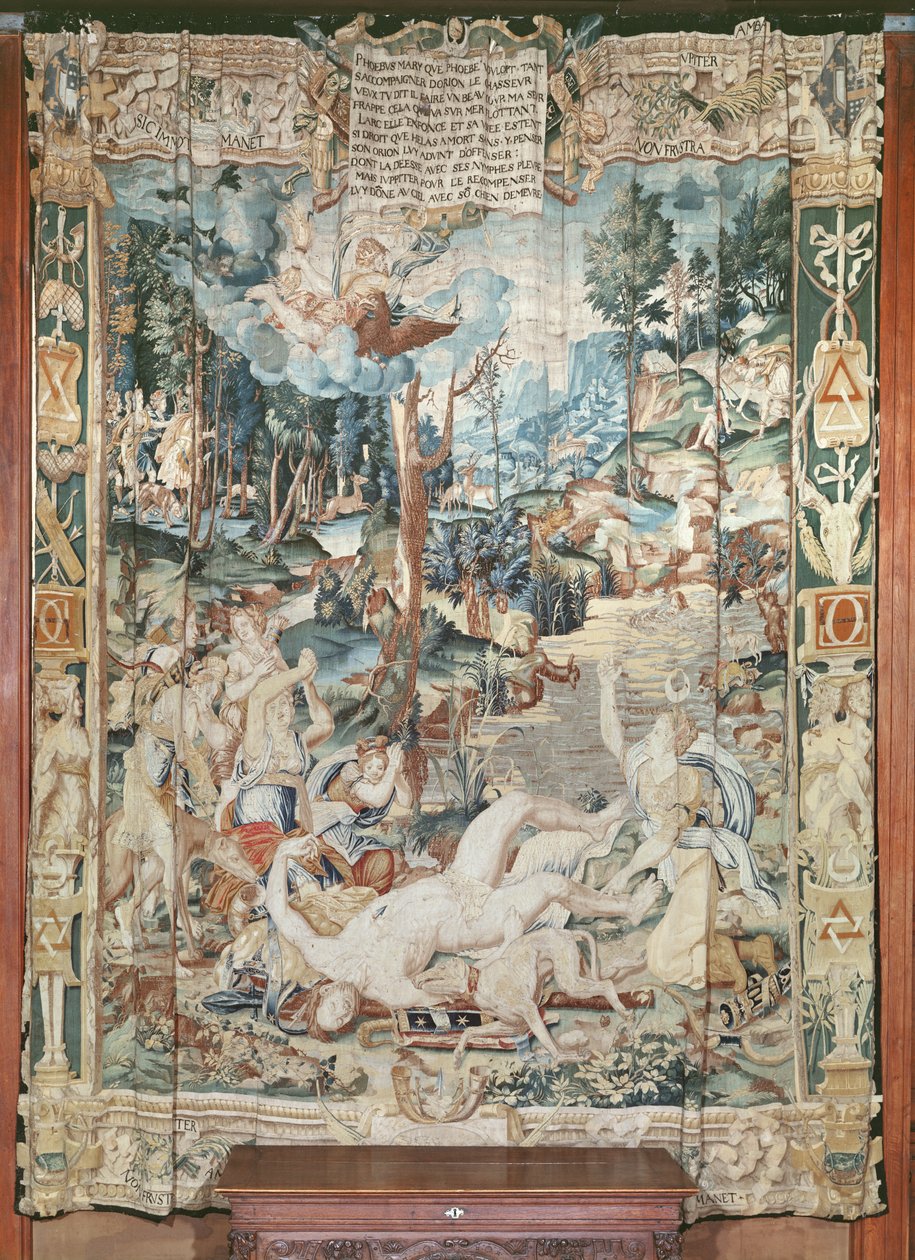 Orions død, fra historien om Diana af Fontainebleau School
