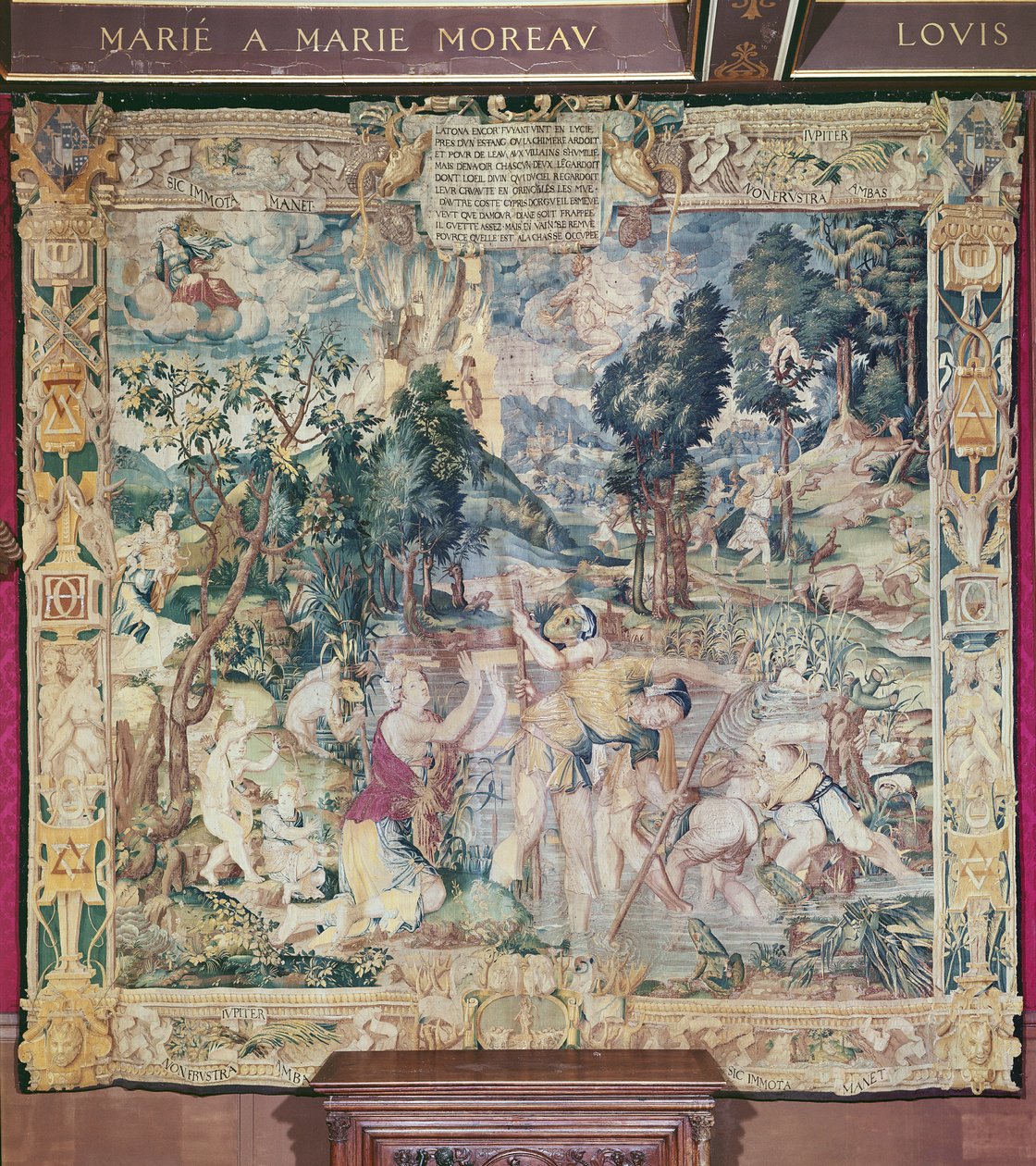 Historien om Latona, fra historien om Diana af Fontainebleau School