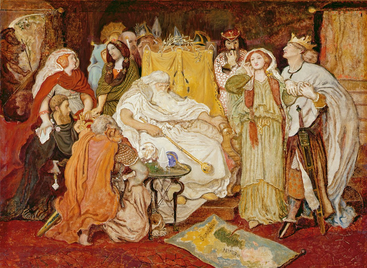Cordelias Portion, c.1867-75 af Ford Madox Brown