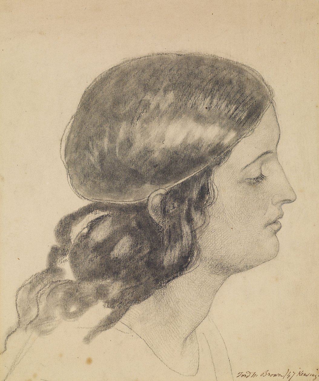 Vores Ladye af lørdag aften af Ford Madox Brown