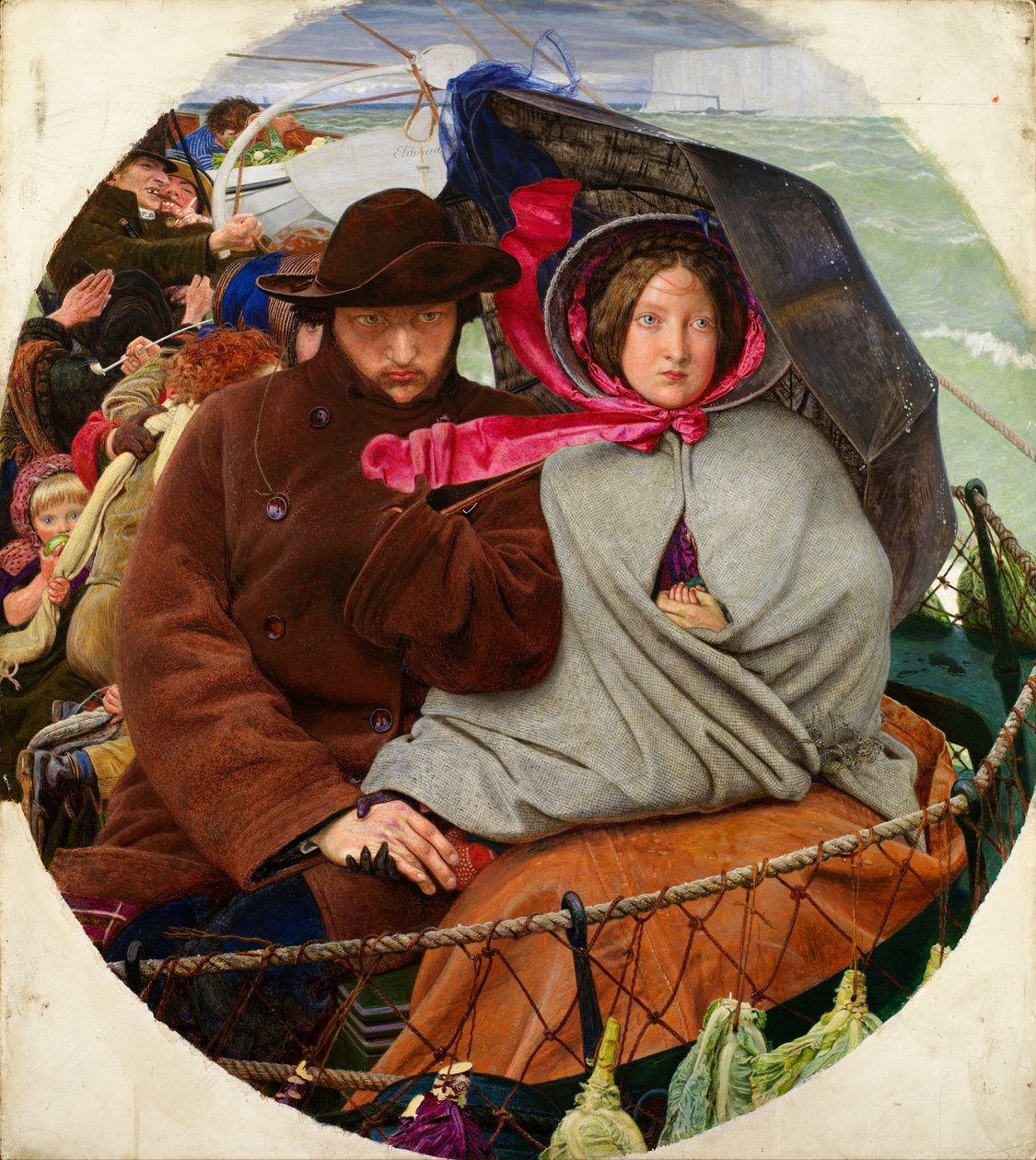 The Last of England af Ford Madox Brown