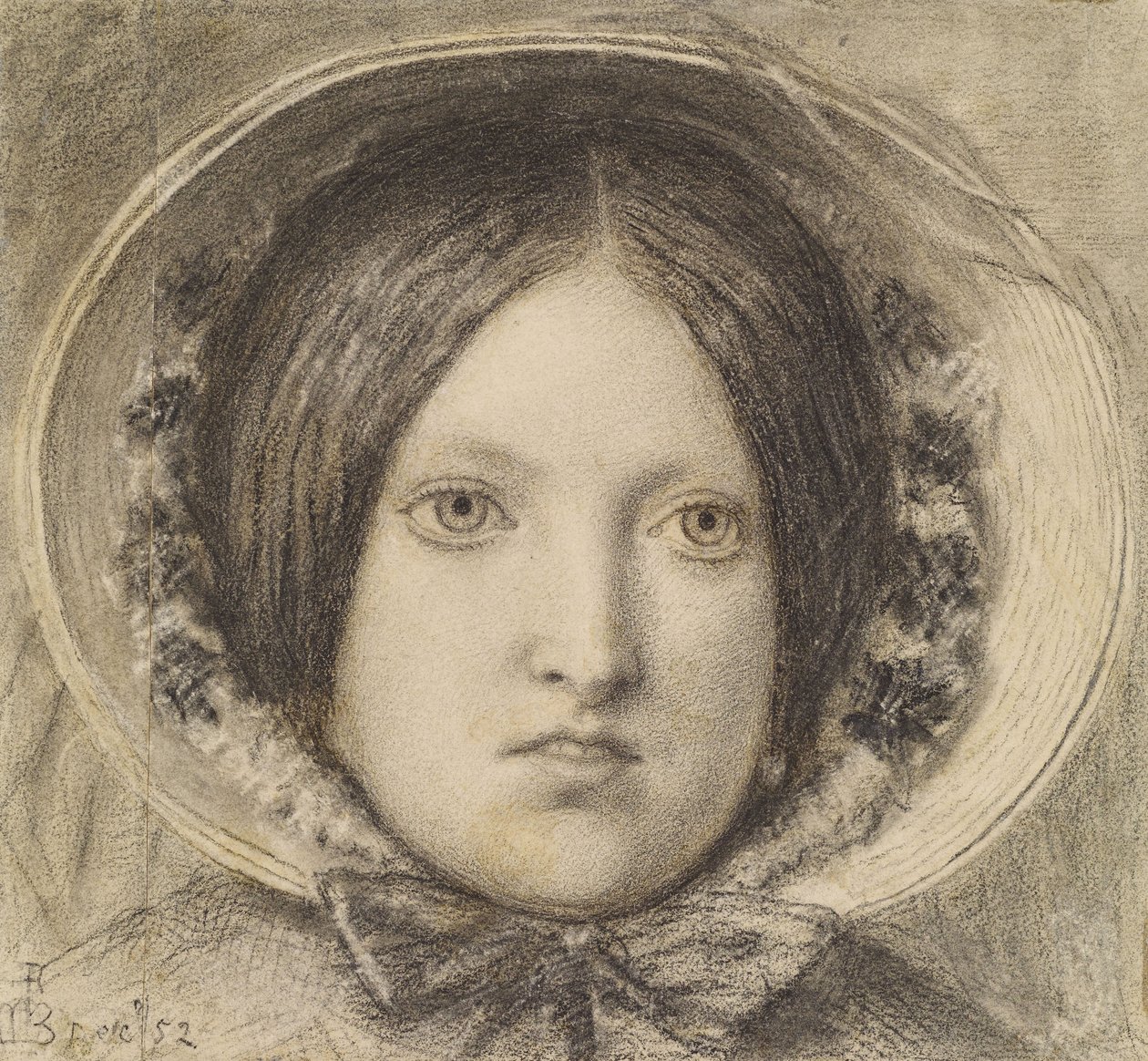The Last of England (detalje) af Ford Madox Brown