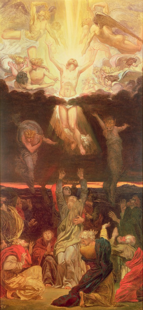 Ascension (olie) af Ford Madox Brown