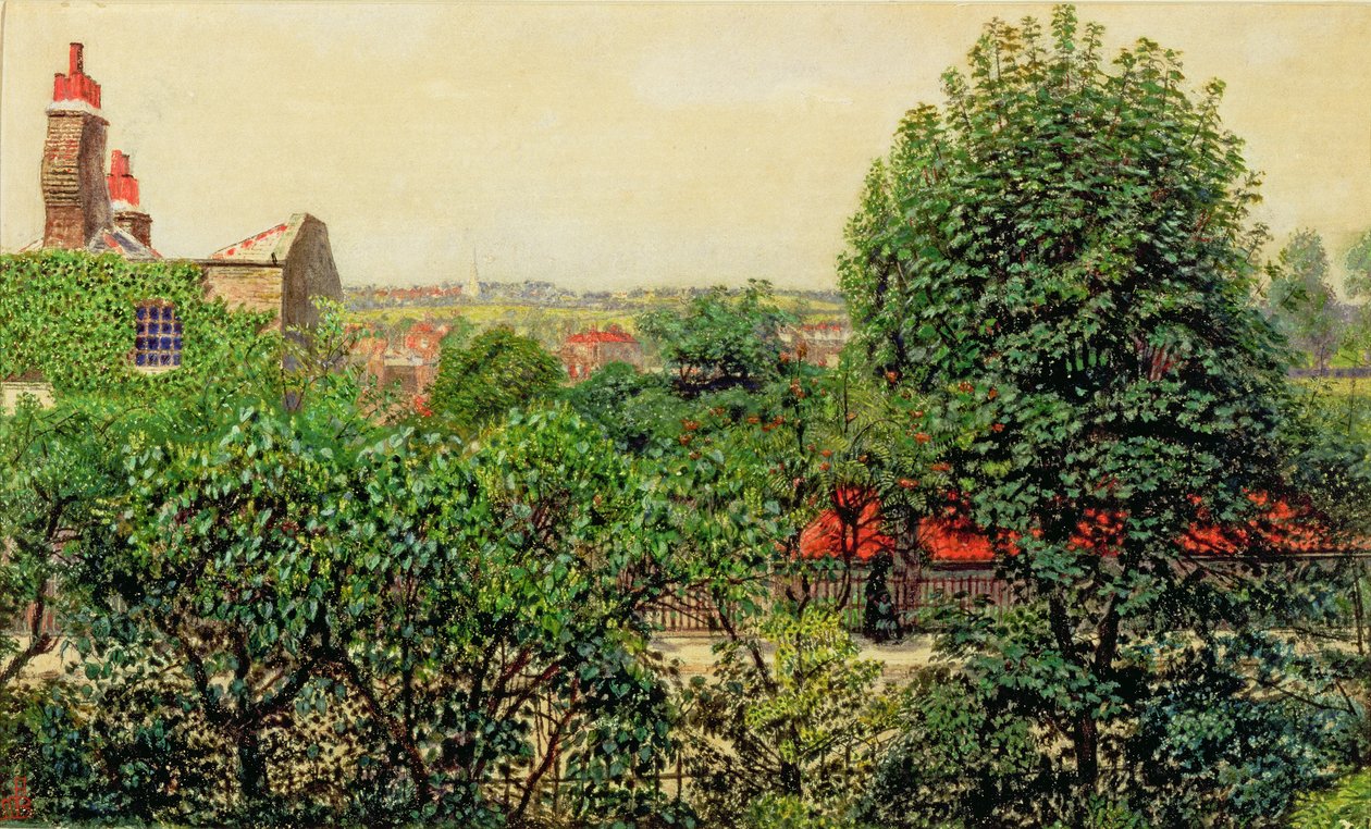 Hampstead - En skitse fra naturen af Ford Madox Brown